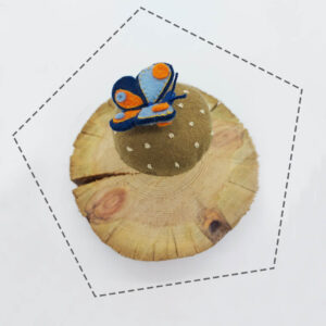 Pillangó gyapjú filc figura letölthető szabásminta